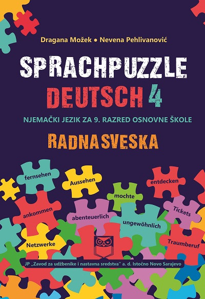 SPRACHPUZZLE DEUTSCH 4 - Радна свеска за њемачки језик за 9. разред основне школе