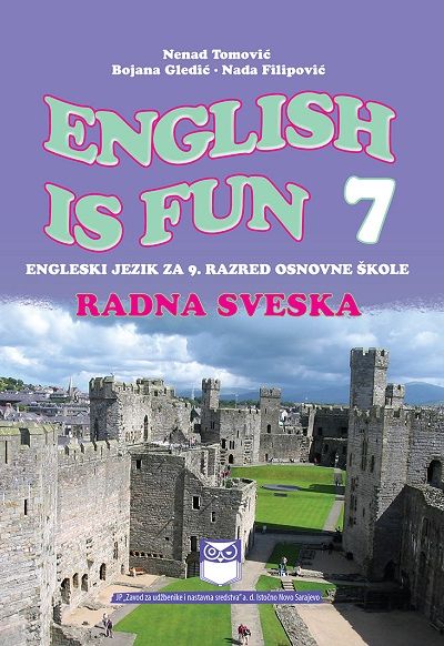 Radna sveska ENGLISH IS FUN 7- Engleski jezik za 9. razred osnovne škole