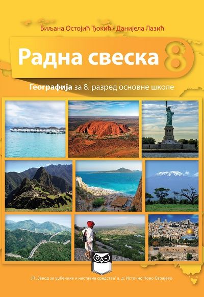 Radna sveska za geografiju za 8. razred osnovne škole